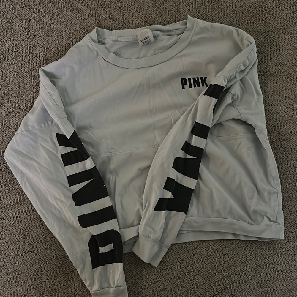 Pink long sleeve pullover
